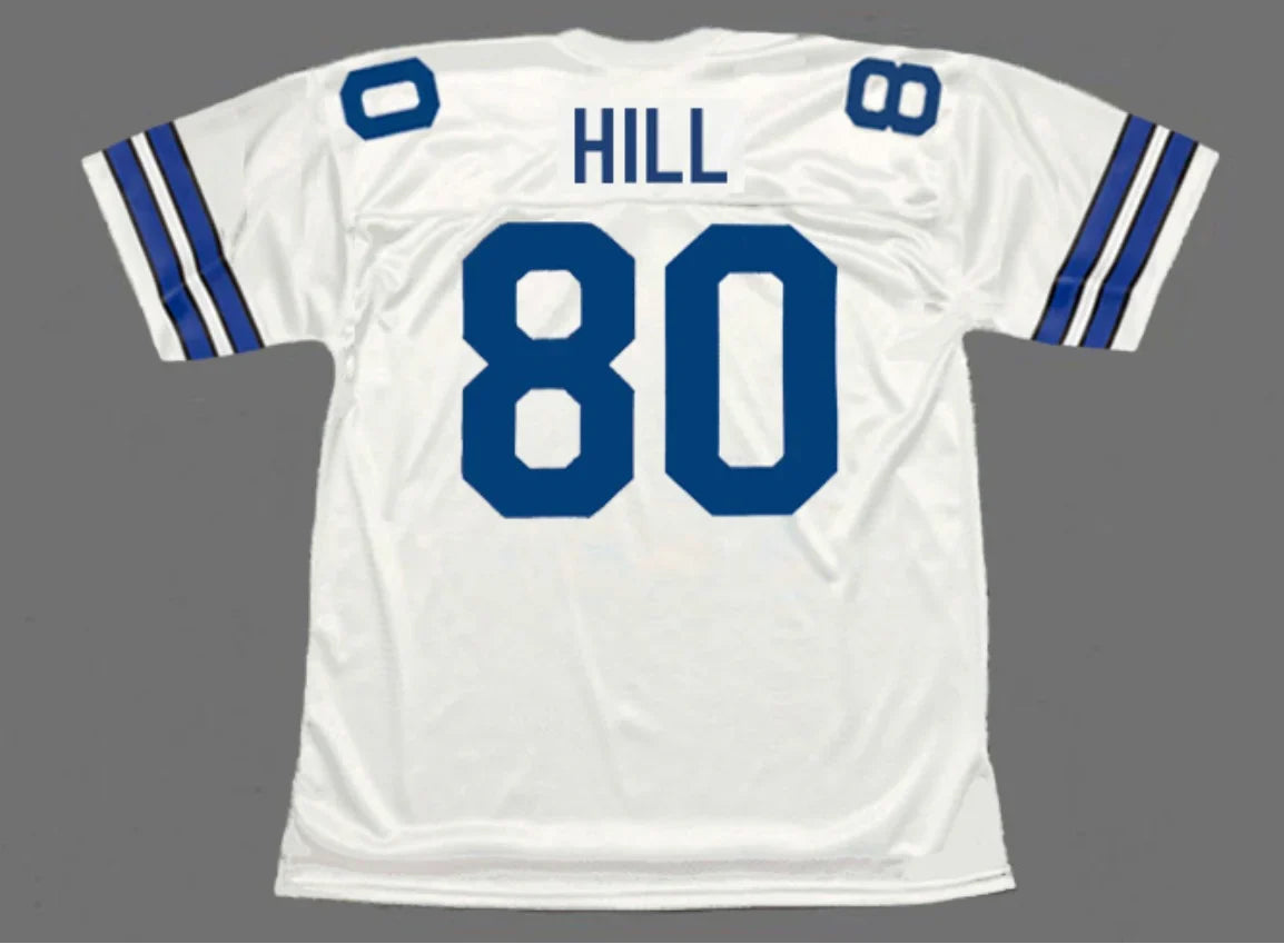Tony Hill Dallas Cowboys Official NFL Jersey white Mitchell & Ness product image 1, provided for visual reference and