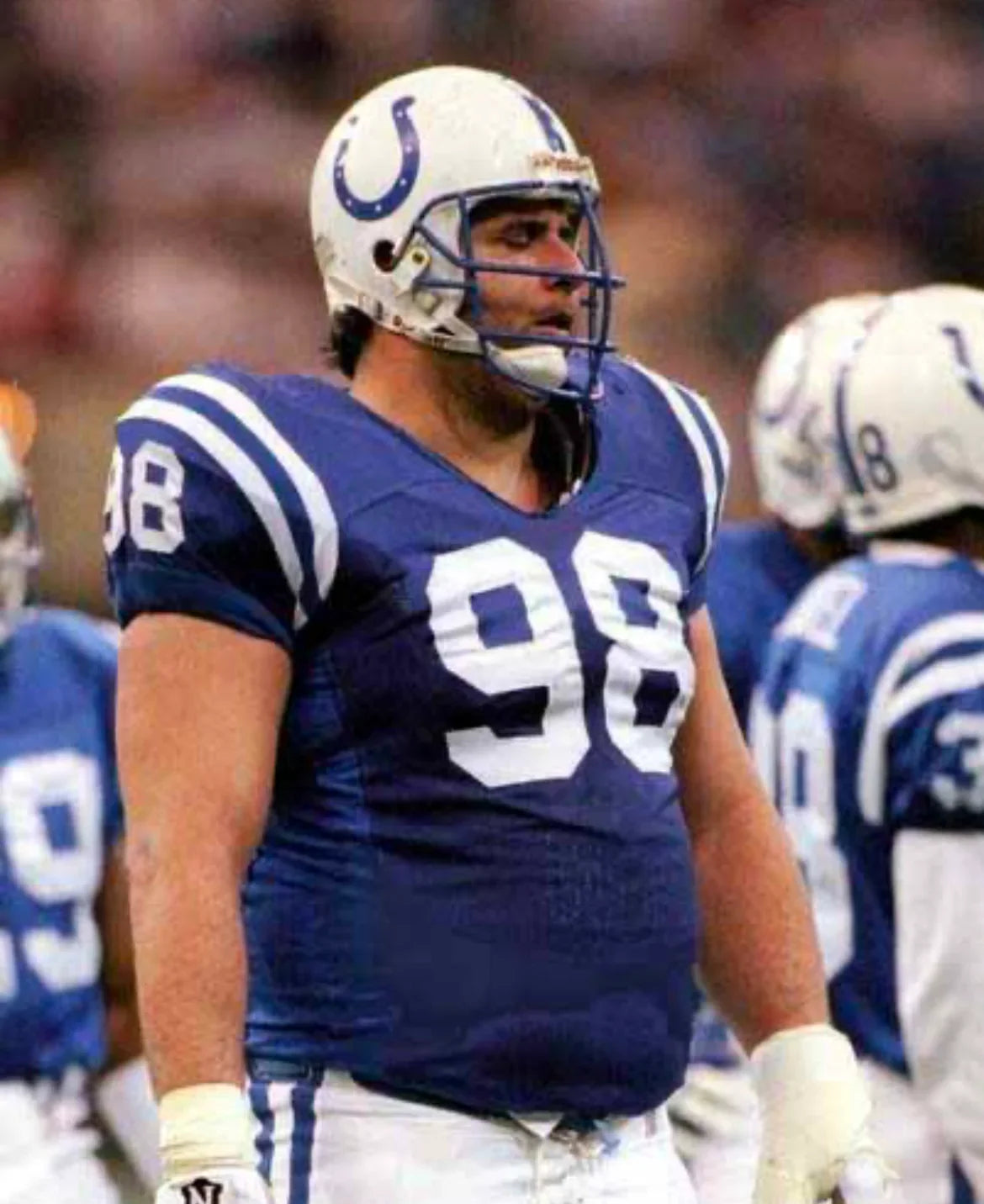 Tony Siragusa Indianapolis Colts NFL Mitchell & Ness Jersey product image 3, provided for visual reference and product