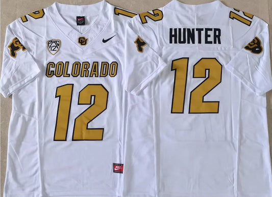 Travis Hunter Colorado Buffaloes Jersey NIKE white product image 1, provided for visual reference and product detail review