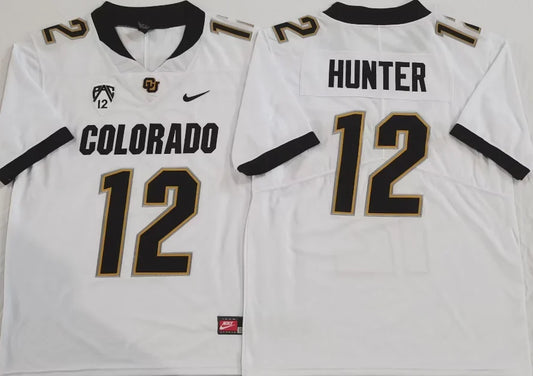 Travis Hunter Colorado Buffaloes Jersey NIKE white product image 1, provided for visual reference and product detail review