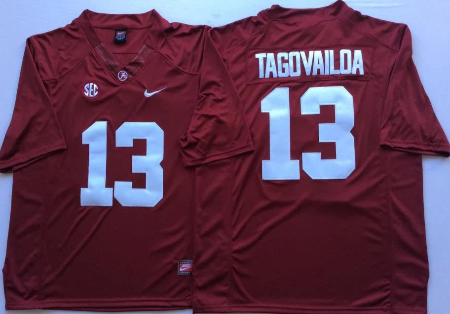 Tua Tagovailoa Alabama Crimson Tide Nike Jersey product image 1, provided for visual reference and product detail review