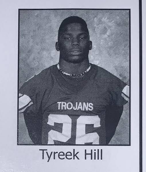 Tyreek Hill High School Jersey Coffee HS Douglas Georgia product image 2, provided for visual reference and product detail