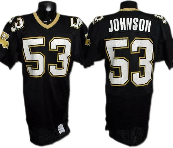 Vaughn Johnson New Orleans Saints NFL Mitchell & Ness Jersey product image 1, provided for visual reference and product