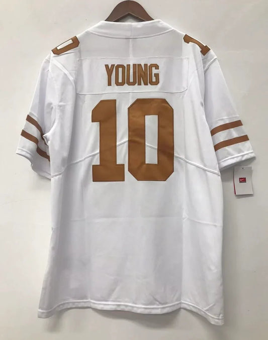Vince Young Texas Longhorns Jersey white NIKE product image 1, provided for visual reference and product detail review