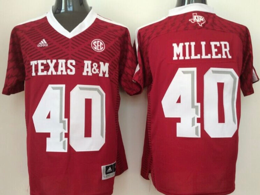 Von Miller Texas A&M Adidas Jersey product image 1, provided for visual reference and product detail review