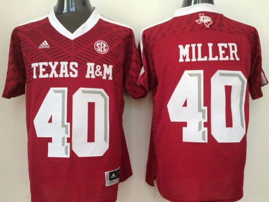 Von Miller Texas A&M Adidas Jersey product image 1, provided for visual reference and product detail review