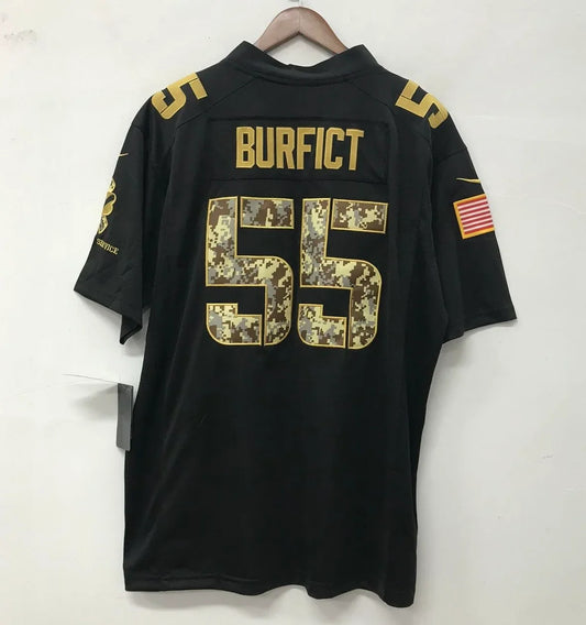 Vontaze Burfict Cincinnati Bengals military salute to service Jersey product image 1, provided for visual reference and