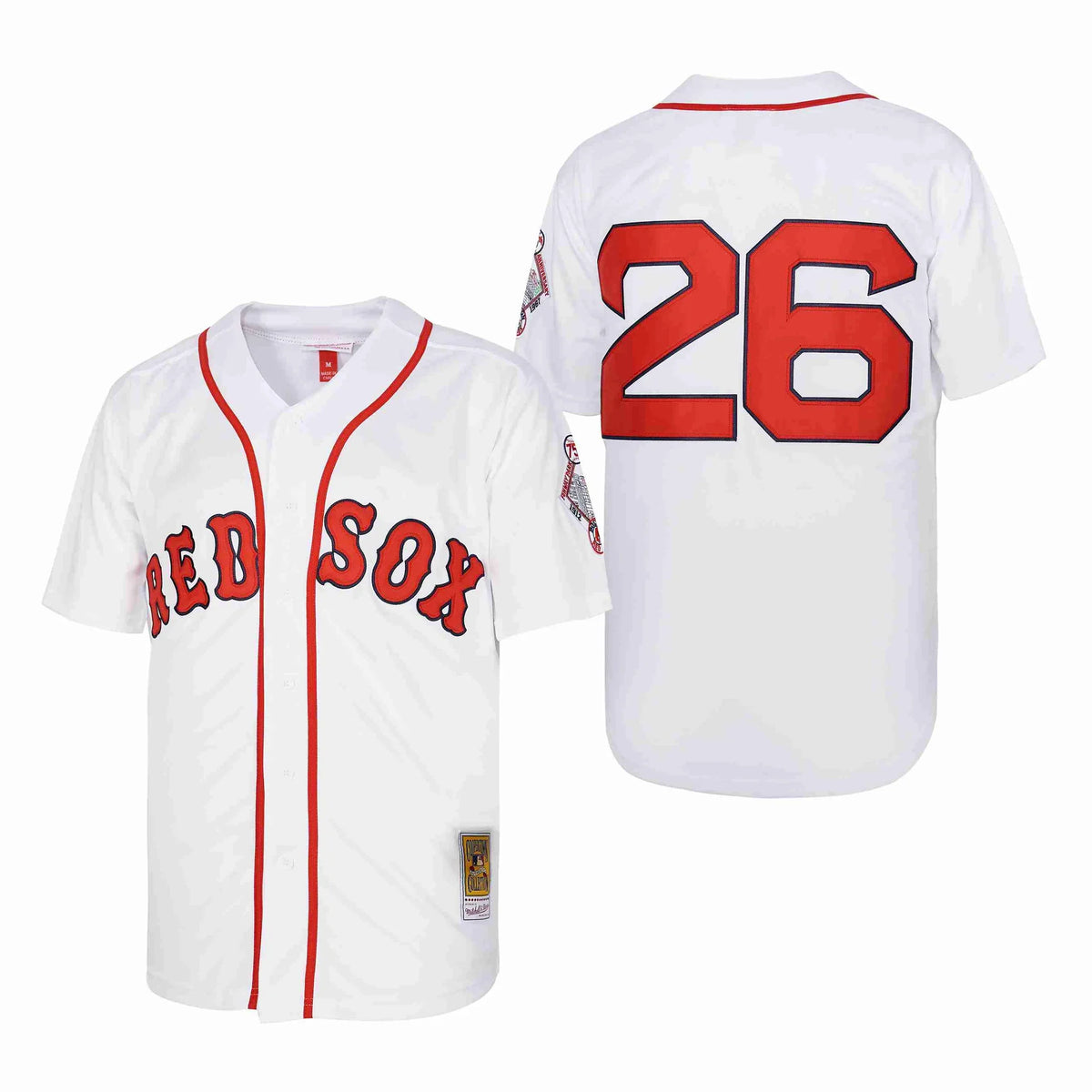 Wade Boggs Boston Red Sox Jersey Mitchell & Ness product image 1, provided for visual reference and product detail review