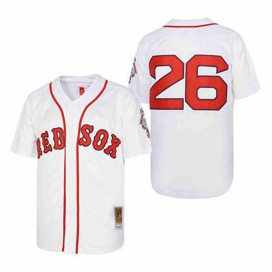 Wade Boggs Boston Red Sox Jersey Mitchell & Ness product image 1, provided for visual reference and product detail review