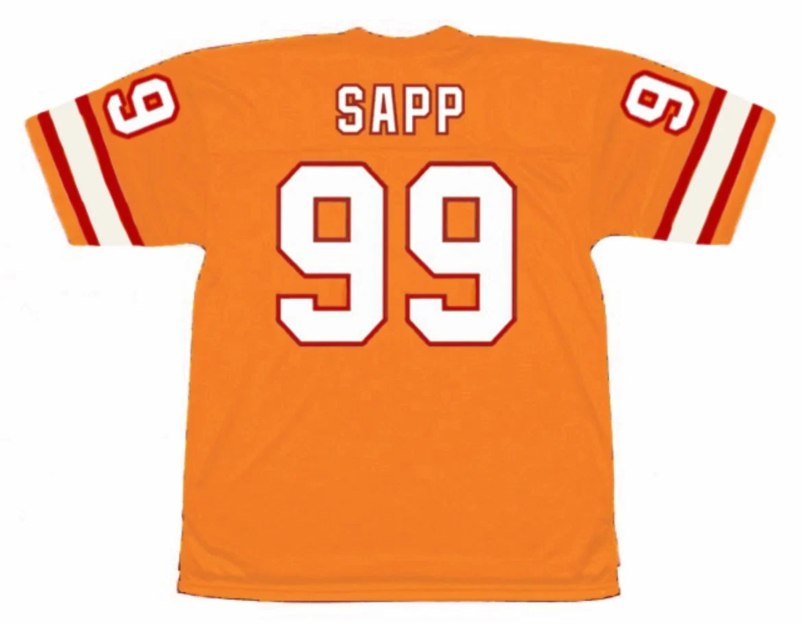 Warren Sapp Tampa Bay Buccaneers NFL Jersey Mitchell & Ness product image 1, provided for visual reference and product