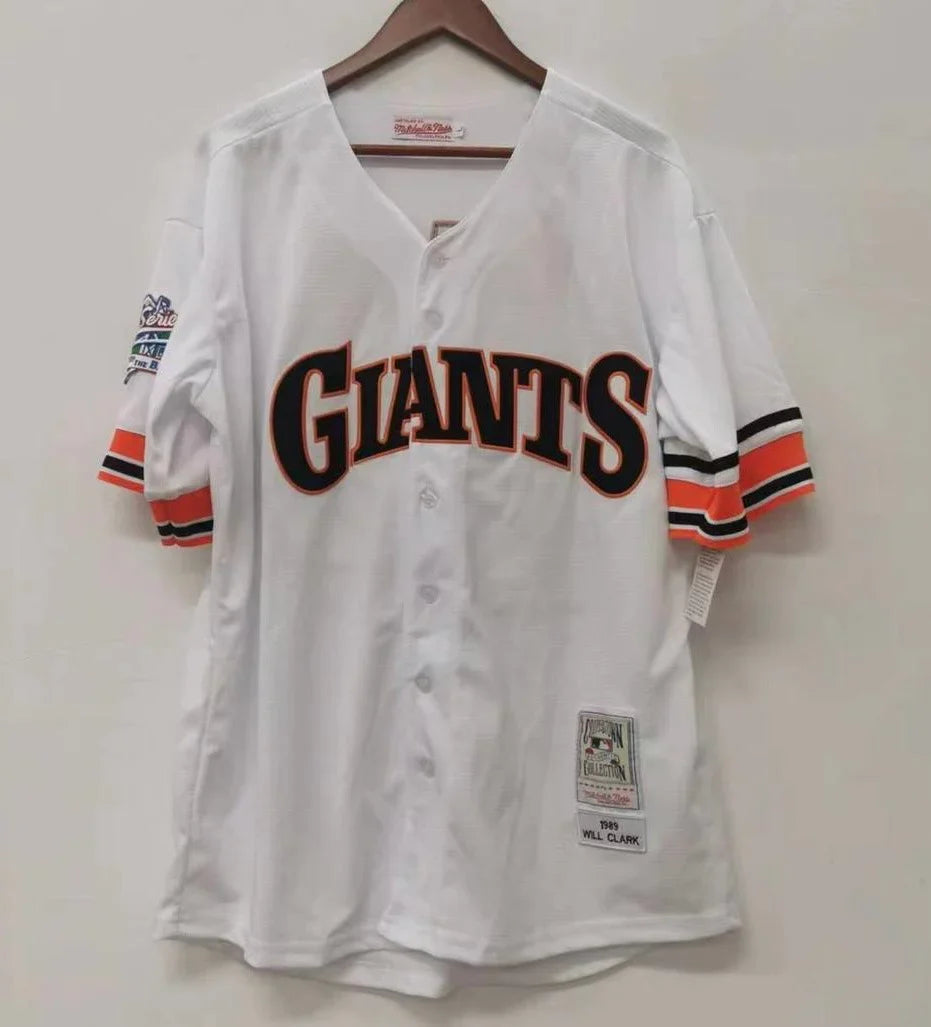 Will Clark San Francisco Giants Jersey Mitchell & Ness product image 3, provided for visual reference and product detail