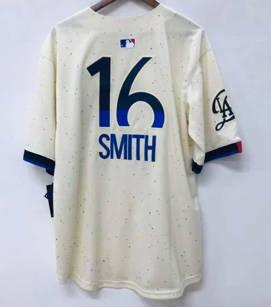 Will Smith Los Angeles Dodgers Official MLB City Connect Limited Nike jersey product image 1, provided for visual reference