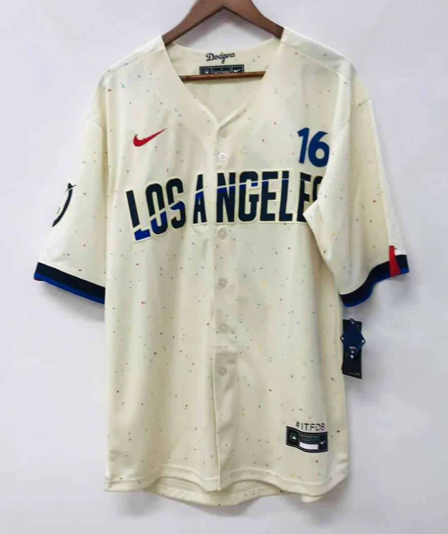 Will Smith Los Angeles Dodgers Official MLB City Connect Limited Nike jersey product image 2, provided for visual reference