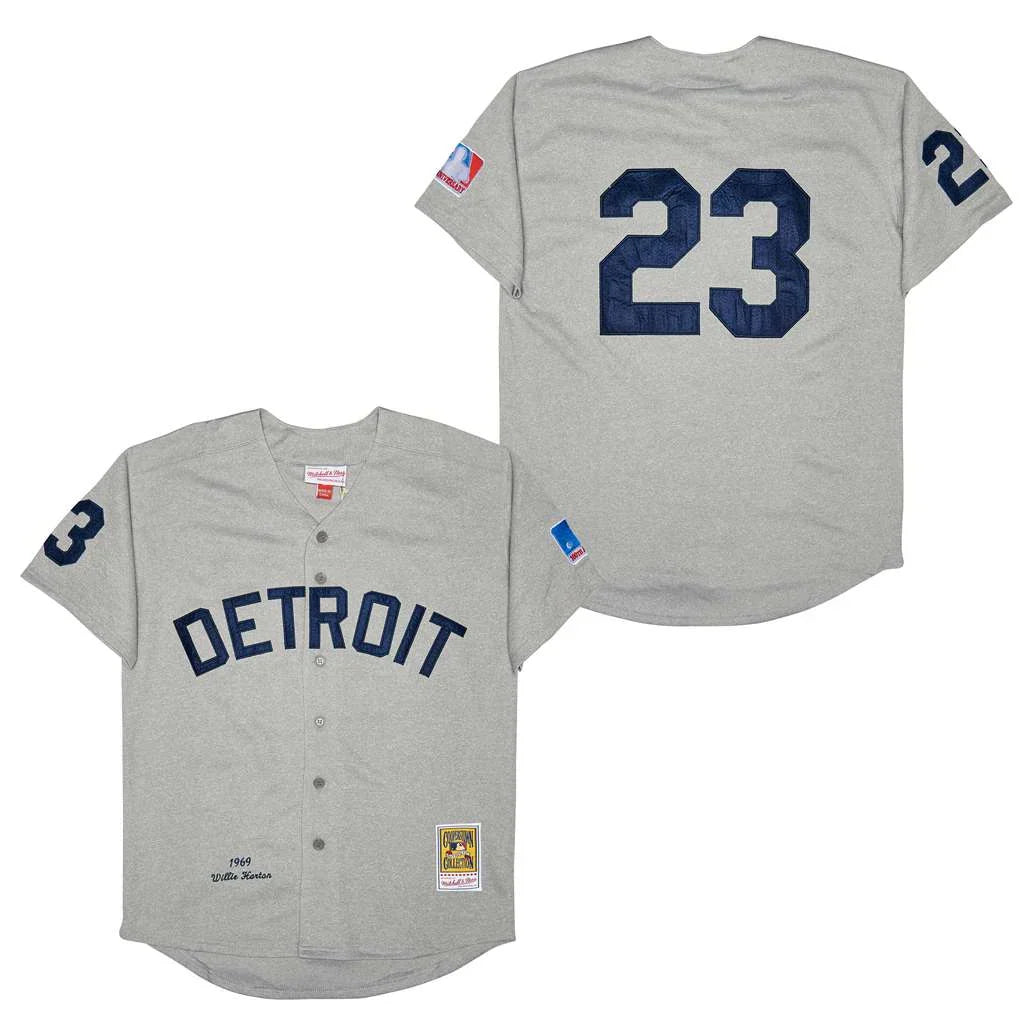 Willie Horton Detroit Tigers Jersey product image 1, provided for visual reference and product detail review