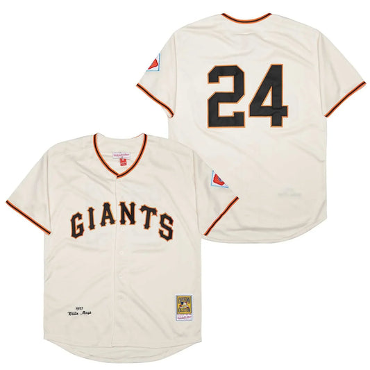 Willie Mays San Francisco Giants Jersey Mitchell & Ness product image 1, provided for visual reference and product detail