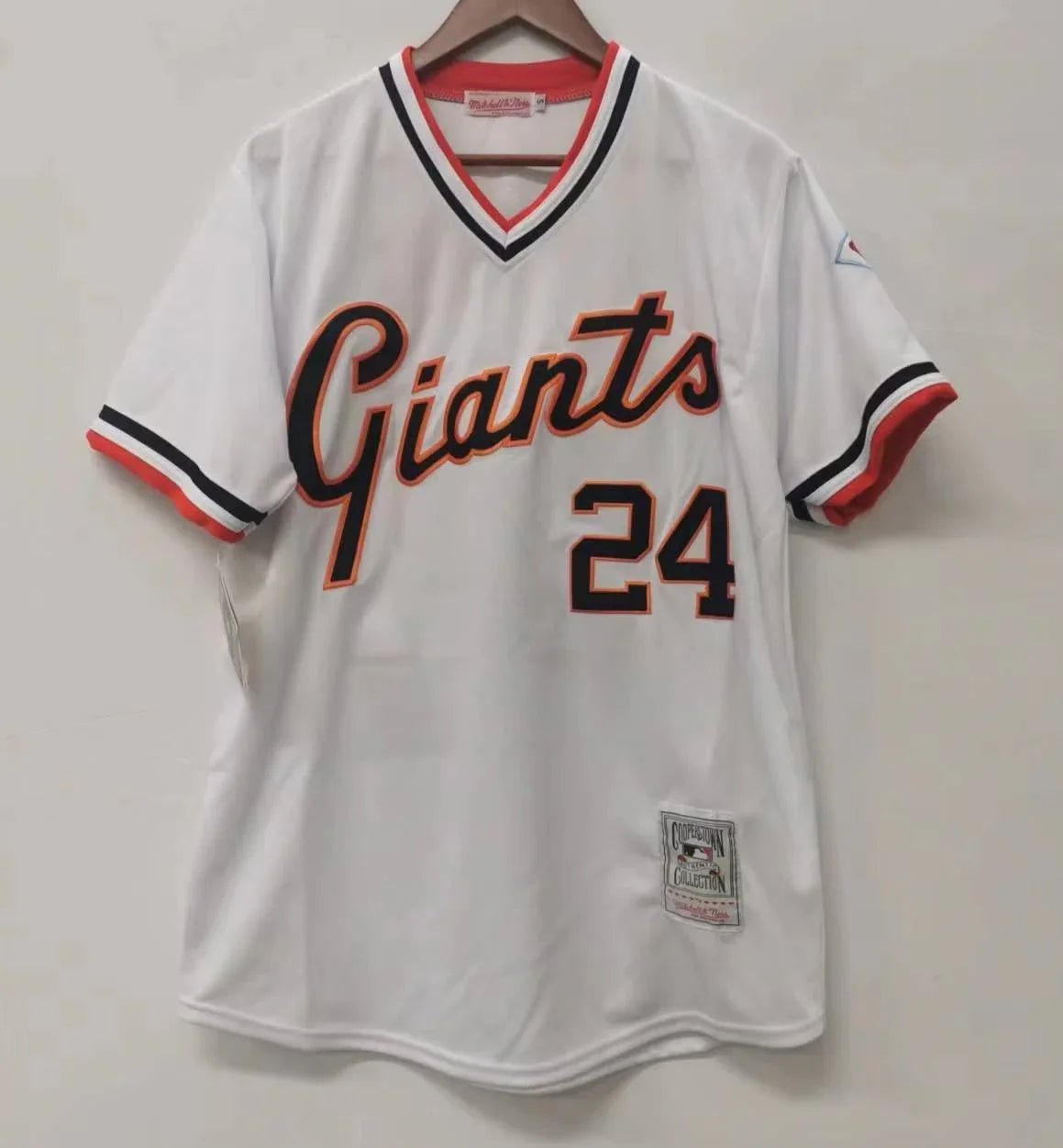 Willie Mays San Francisco Giants Jersey Mitchell & Ness product image 2, provided for visual reference and product detail