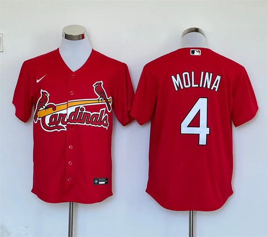Yadier Molina St. Louis Cardinals Jersey Nike Red product image 1, provided for visual reference and product detail review