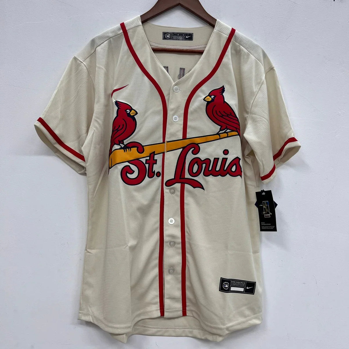 Yadier Molina St. Louis Cardinals Jersey Nike product image 2, provided for visual reference and product detail review