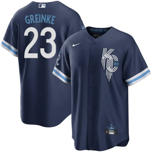 Zack Greinke Kansas City Royals City Connect Jersey Nike product image 1, provided for visual reference and product detail