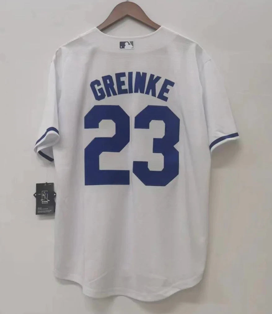 Zack Greinke Kansas City Royals Jersey Nike white product image 2, provided for visual reference and product detail review