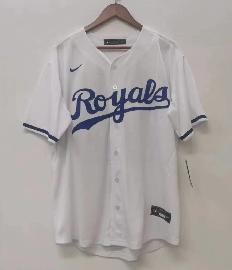 Zack Greinke Kansas City Royals Jersey Nike white product image 3, provided for visual reference and product detail review